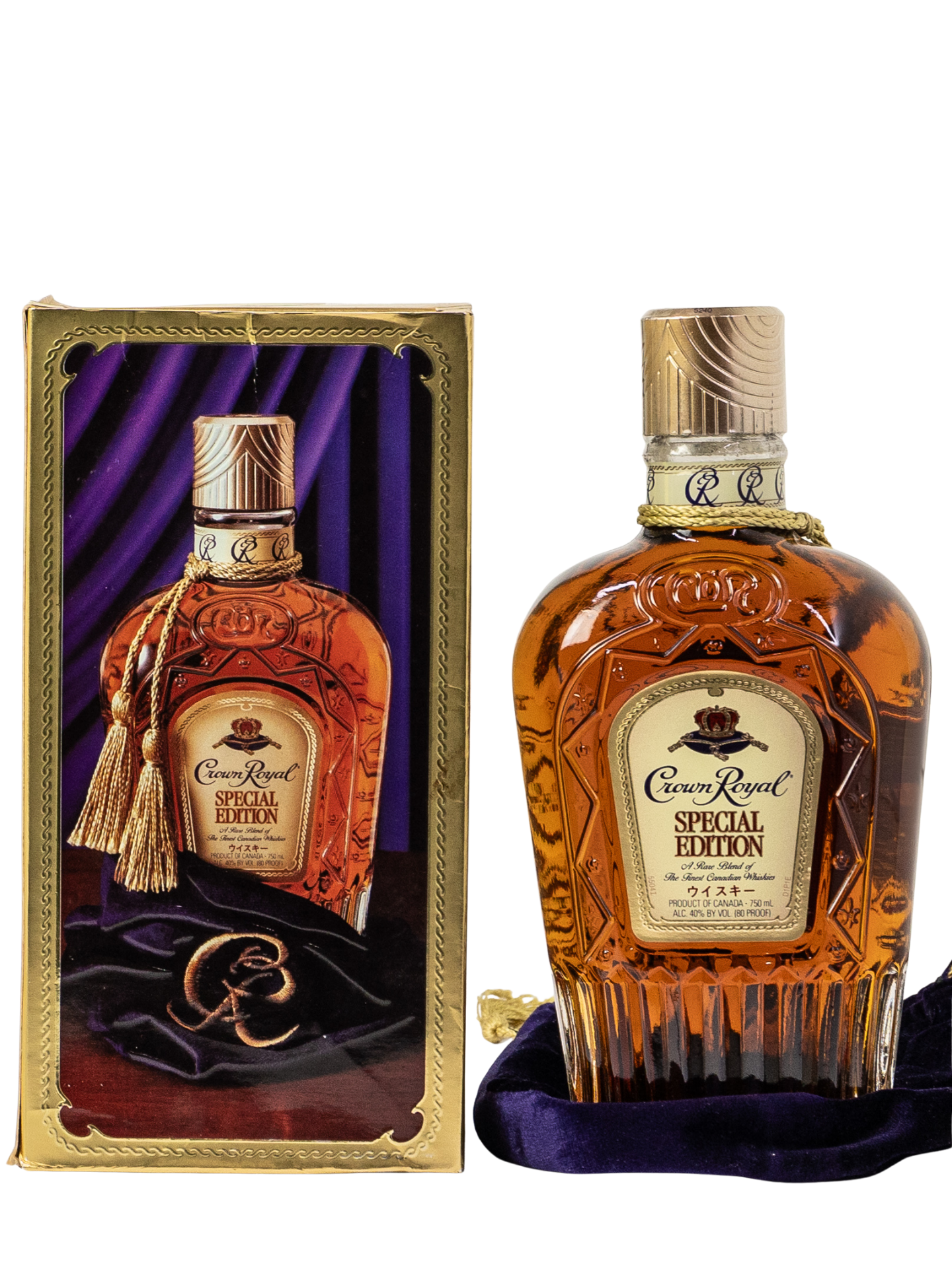 Crown Royal Special Edition 750m with bag & box (Japanese