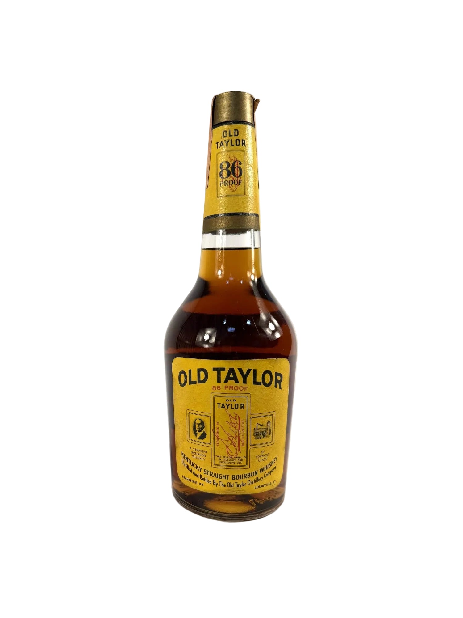 オールド テイラー 86 プルーフ　OLD TAYLOR 86 PROOF Old Taylor 1969 Bourbon: Vintage Kentucky Straight Whiskey – Sub
