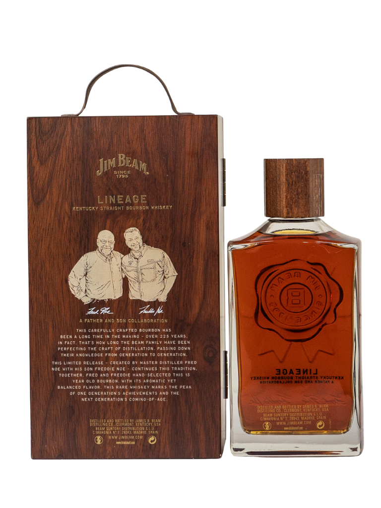 Jim Beam Lineage Limited Batch Release  Batch No. 01 Bottle No. 7260