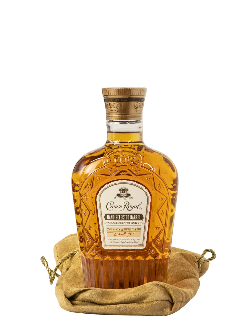Crown Royal Hand Selected Barrel for Texas with bag 750ml 2015
