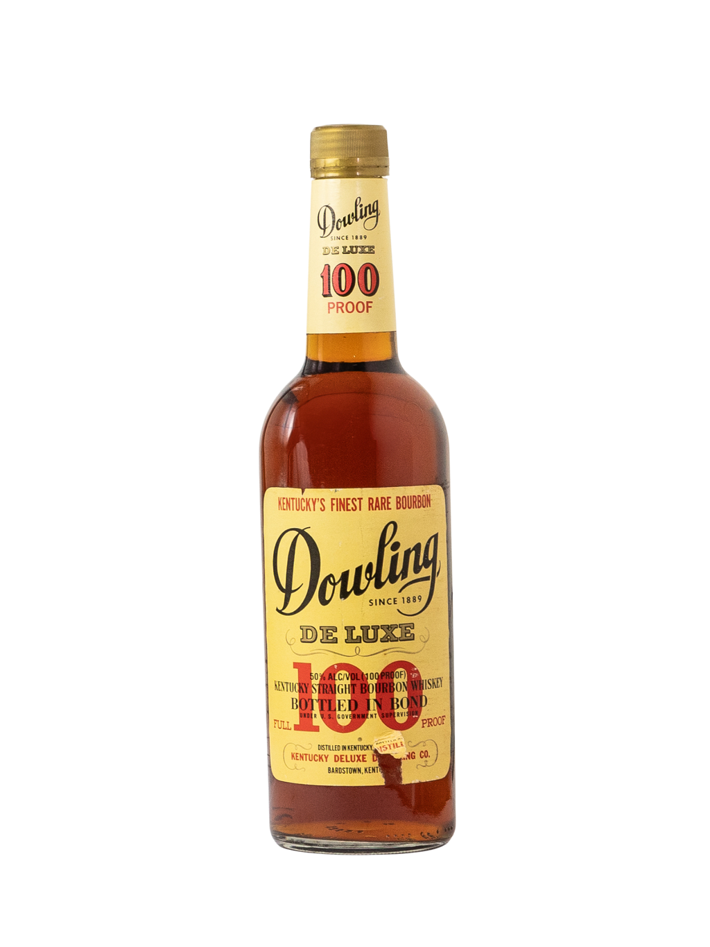 Dowling Deluxe BIB  100 Proof (Heaven Hill Pre-fire) 700ML