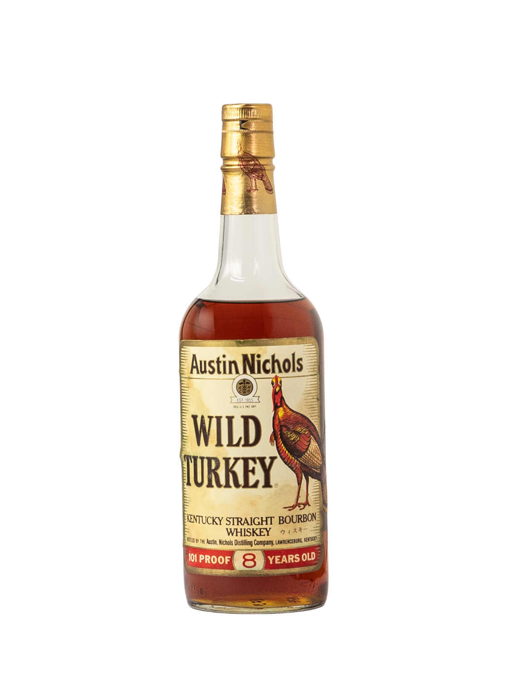 Wild Turkey 8/101, 87 on glass