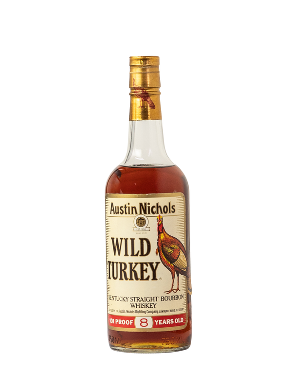 Wild Turkey 8/101, 89 on glass 750ml