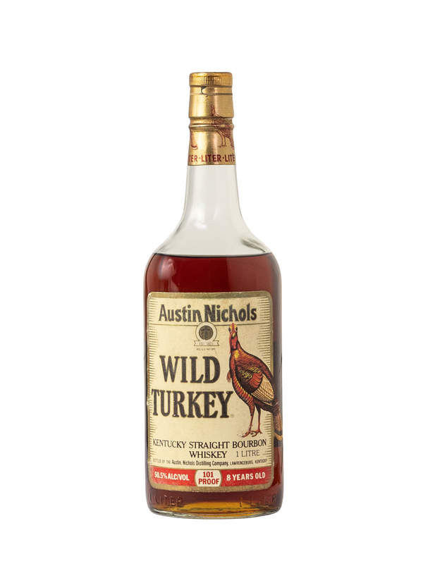 Wild Turkey 8/101, 89 on glass Liter