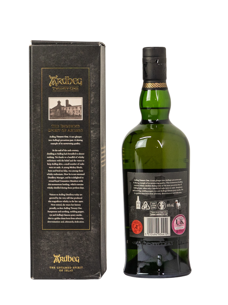 Ardbeg 21-year with box