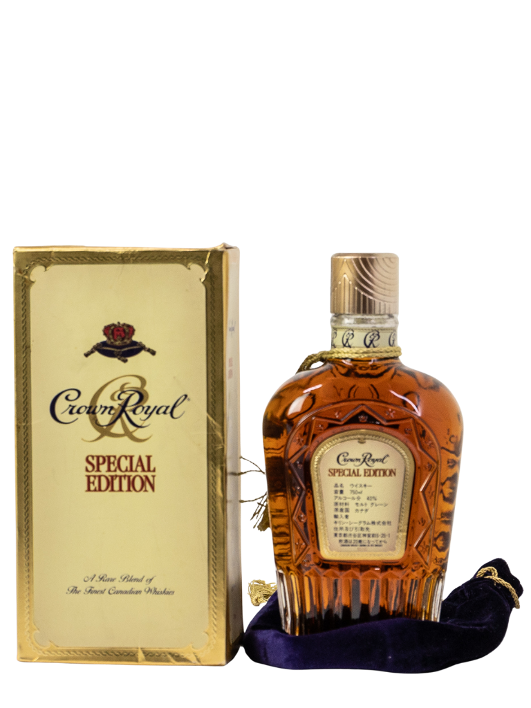 Crown Royal Special Edition 750m with bag & box (Japanese