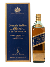 Johnnie Walker Oldest, 1990's predecessor to Blue Label with box