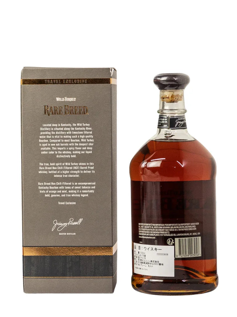 Wild Turkey Rare Breed Barrel Proof NCF Liter 116.8 Proof with Box