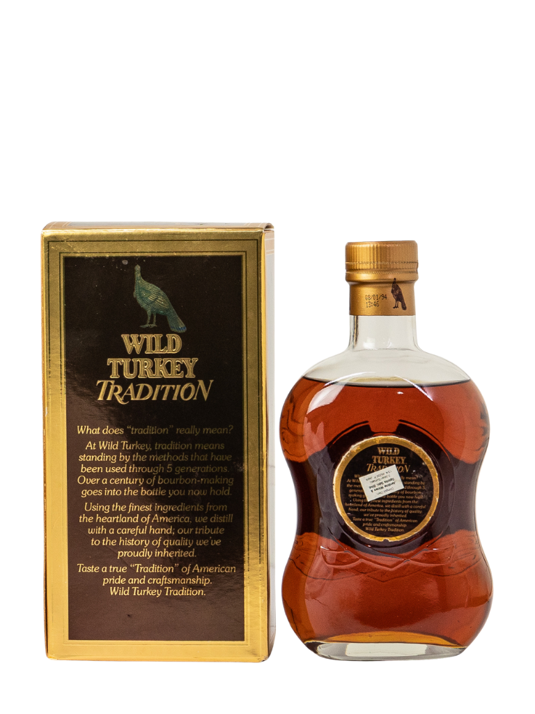 Wild Turkey Duty-Free Tradition 750ml 1994 with box