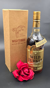 Wild Turkey 12-year Beyond Duplication with box, 89 on glass