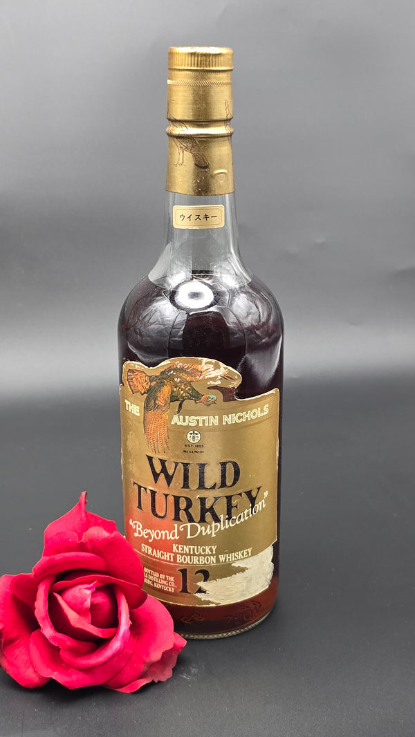 Wild Turkey 12-year Beyond Duplication, 89 on glass