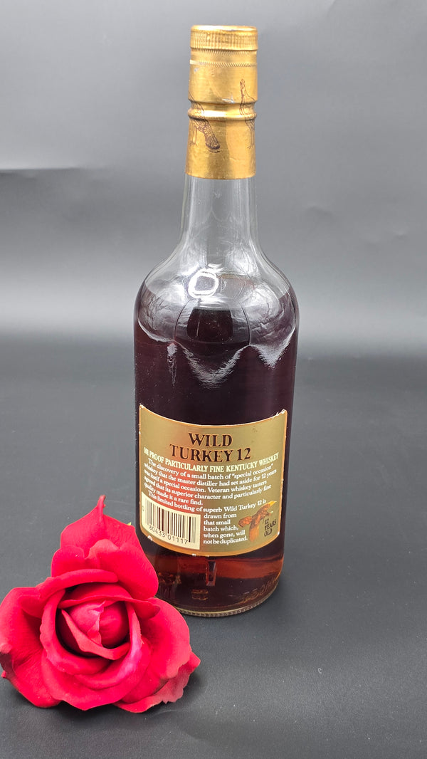 Wild Turkey 12-year Beyond Duplication, 90 on glass