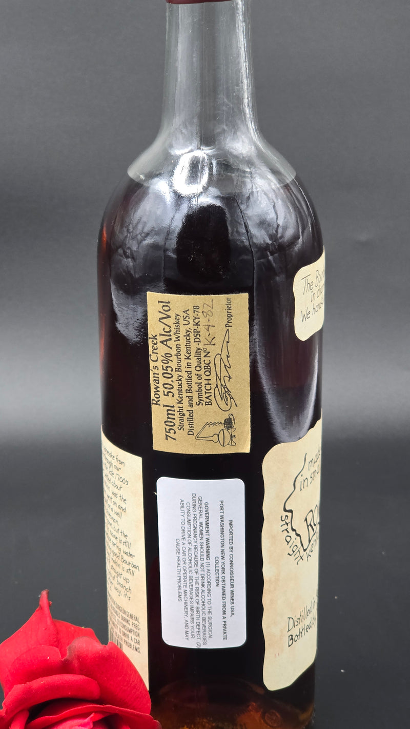 Willett/KBD Rowan's Creek 12 year waxtop 1982