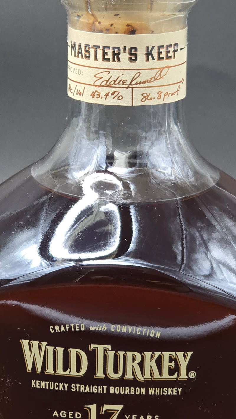 Wild Turkey Master's Keep Aged 17 Years First Release