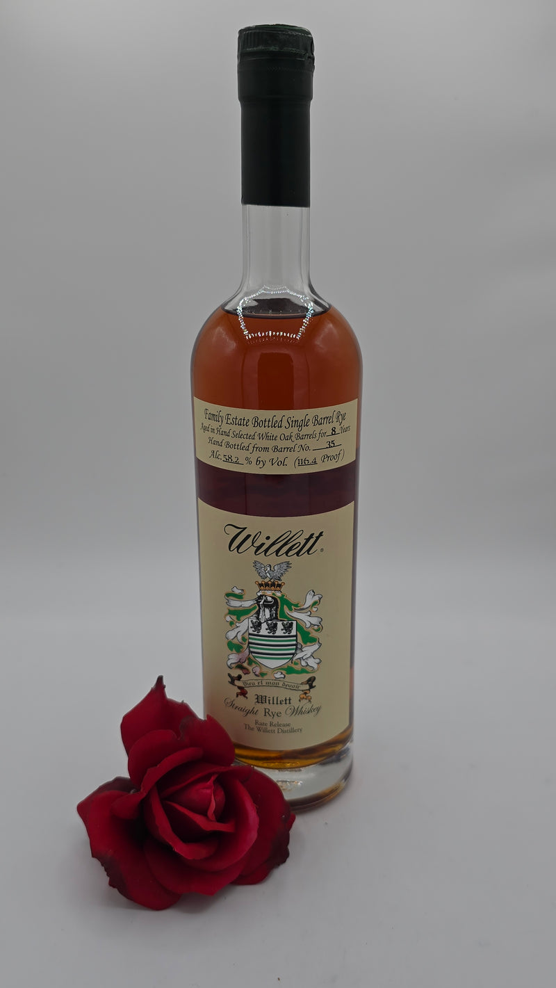 Willett Rye 8 years Barrel No. 35 116.4 Proof