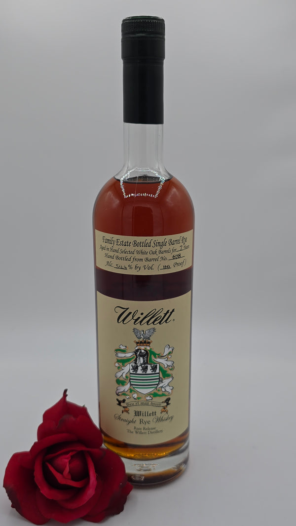 Willett Rye 7 year #678 'Single Barrel Willett Family Estate'