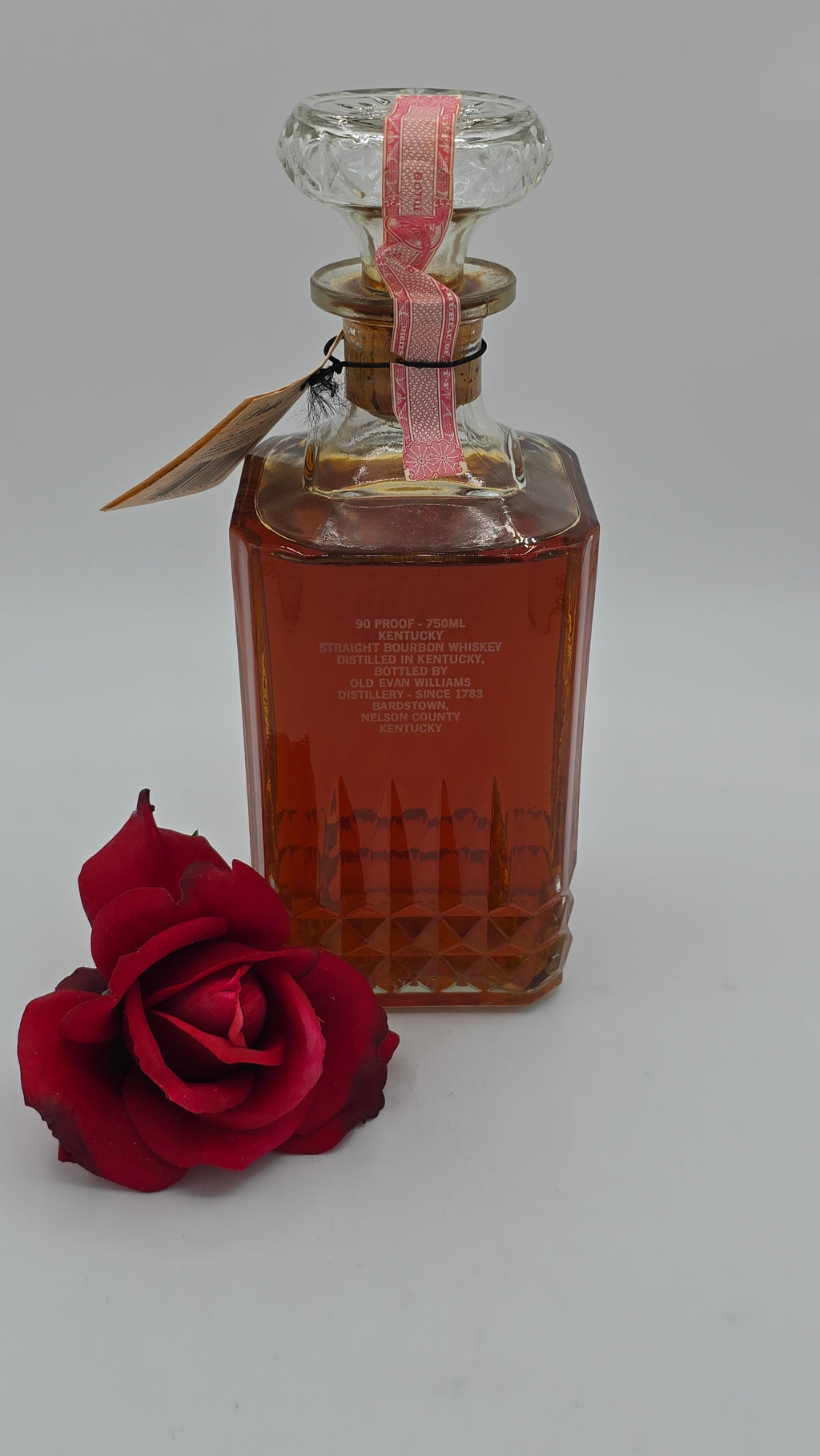 Evan Williams 200th Anniversary Parlor Decanter circa 1984 (Heaven Hill Pre-fire)