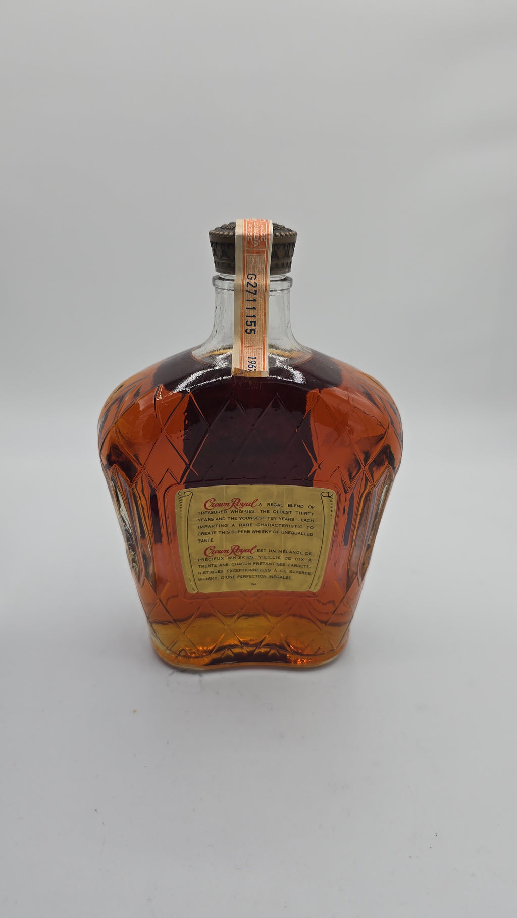 Crown Royal 1967 Seagrams (Waterloo) w/bag 710ML