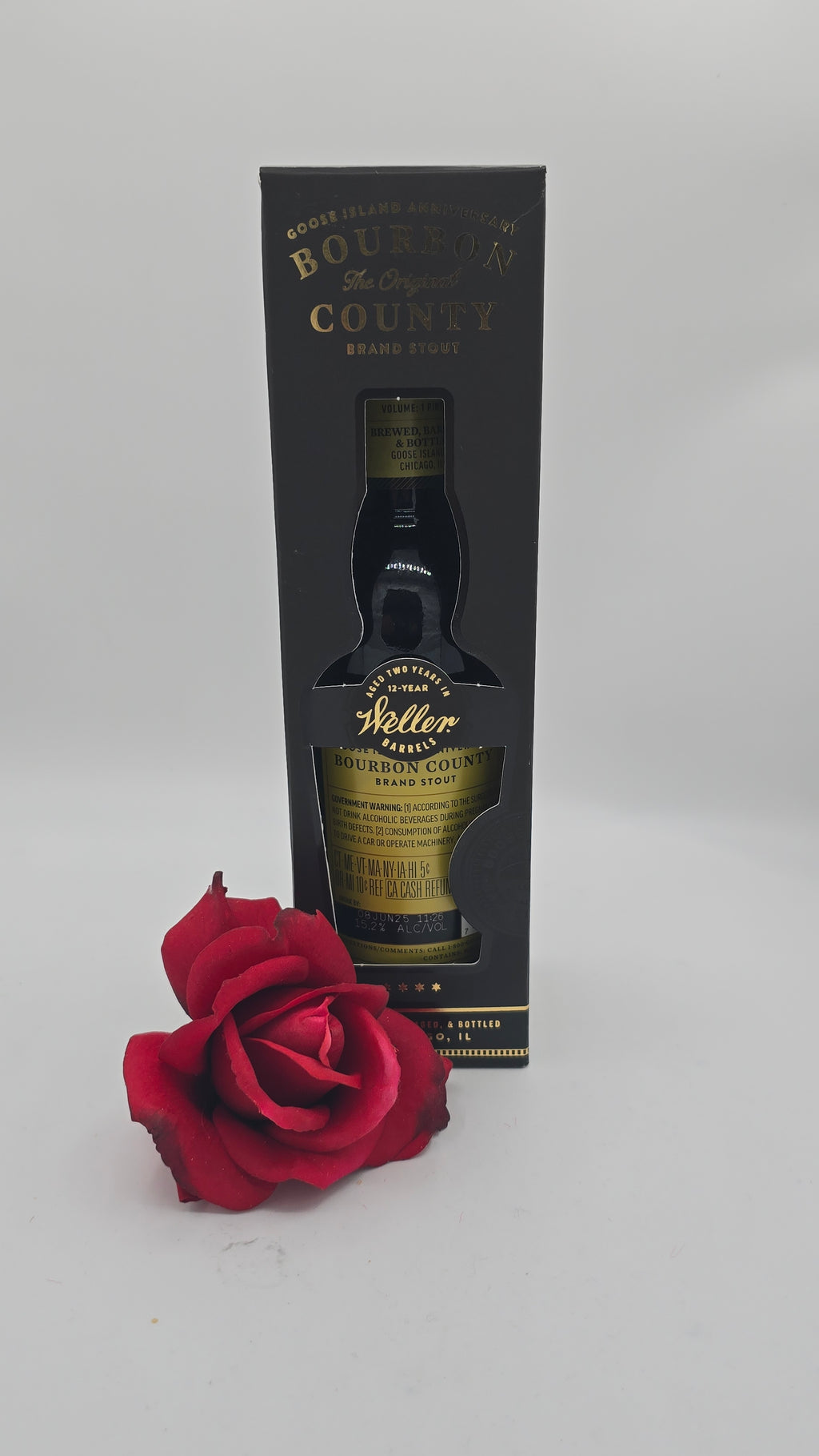 Goose Island 'Bourbon County' [Weller 12 Year Collab] 1 pint .9 fl. ou 2020