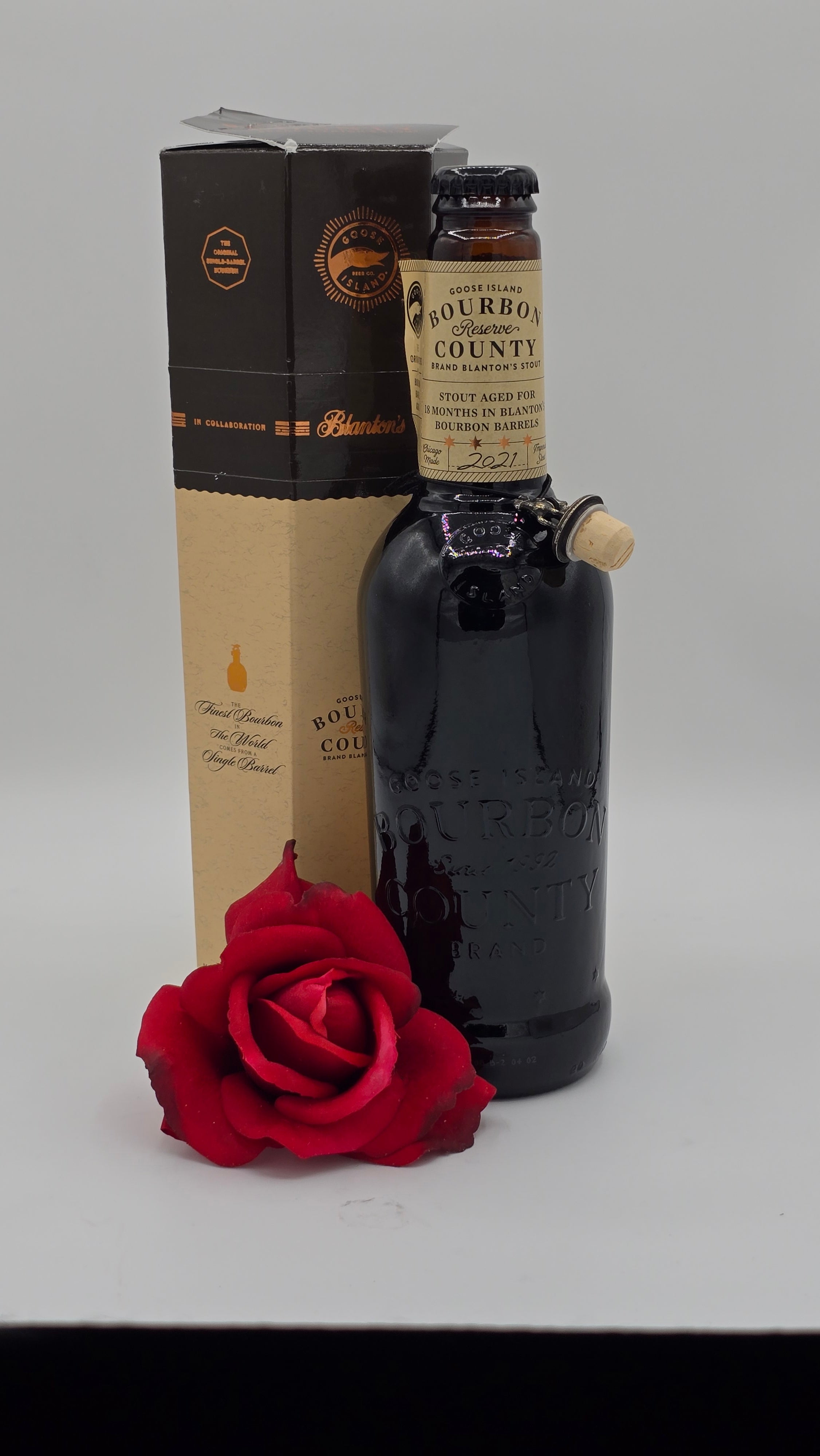 Goose Island Blanton's Beer Limited Release 2021 1 pint .9 fl. ou