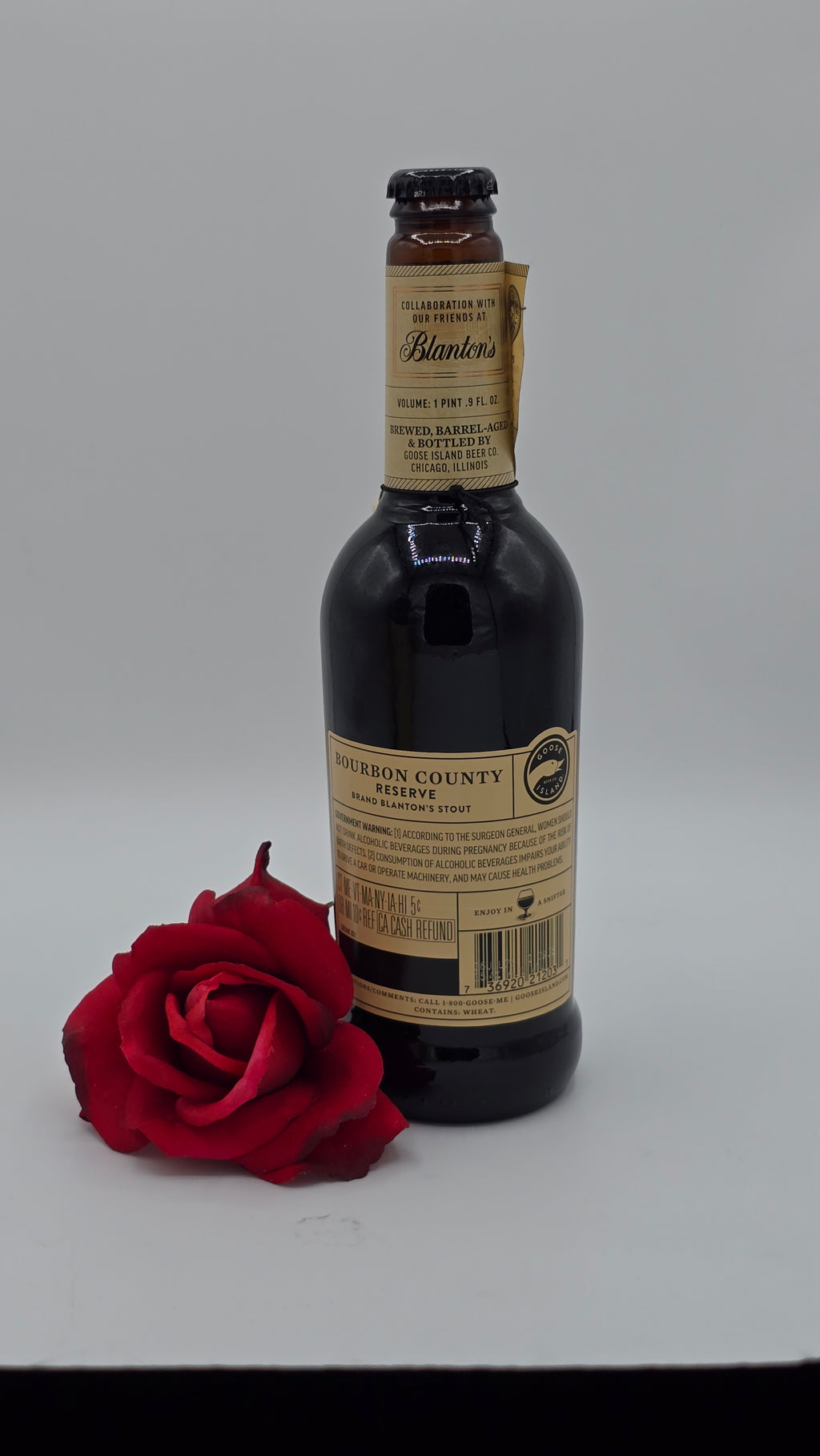 Goose Island Blanton's Beer Limited Release 2021 1 pint .9 fl. ou