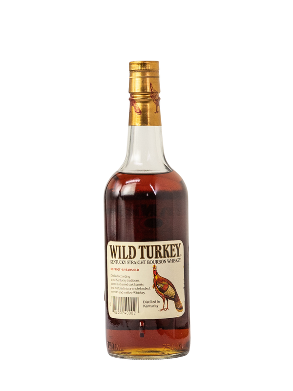 Wild Turkey 8/101, 89 on glass 750ml