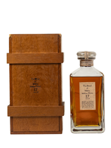 The Blend of Nikka 17-year with wooden box