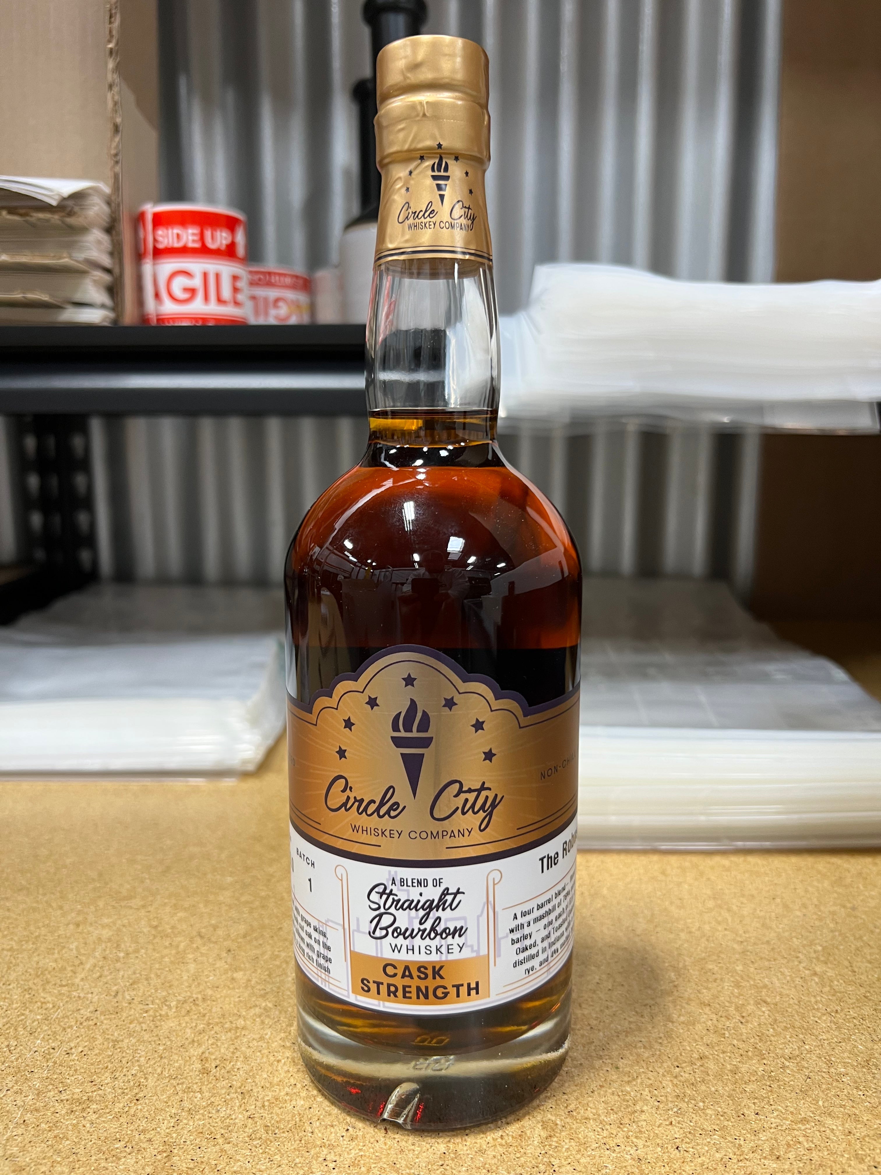 Circle City - Straignt Bourbon Cask Strength Rubusto blend