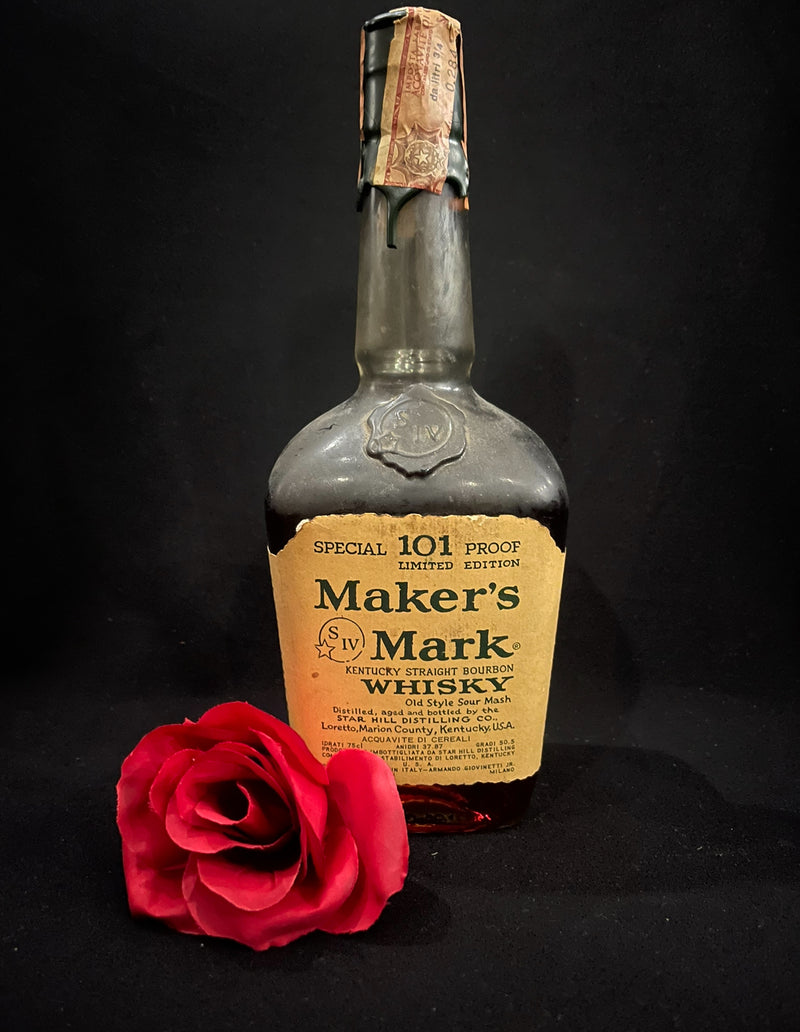 Makers Mark Limited Edition Green Wax 101 Old Style Sour Mash 750ml 1967