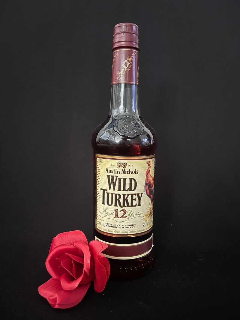 Wild Turkey 12 year Faux Spilt w/tube 700ml 2000