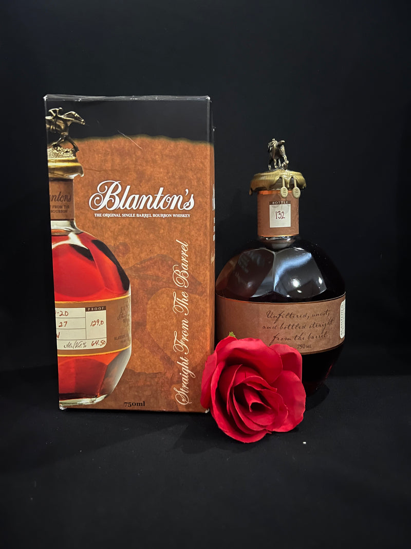 Blanton's Straight from the Barrel 64.75% 7/8/22 with box 750ml