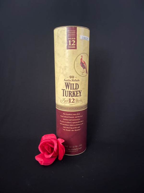 Wild Turkey 12 year Faux Spilt w/tube 700ml 2000