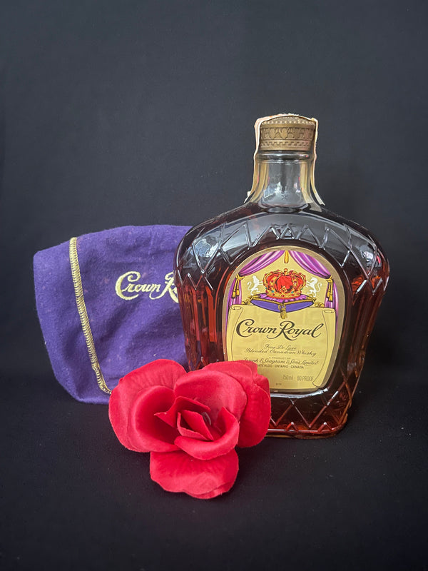 Crown Royal w/ bag 750ml 1976