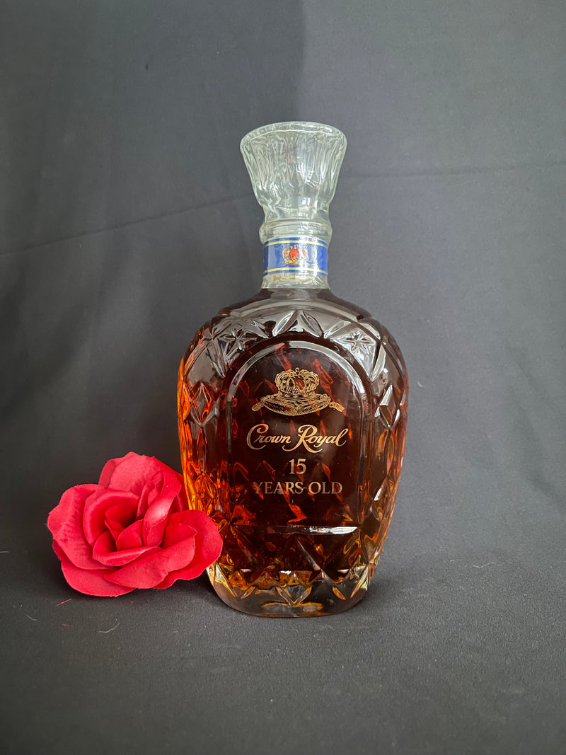 Crown Royal 15 Year Old Vinyl Label, no box