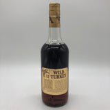 PRE-ARRIVAL Wild Turkey 12-year "Cheesy Gold Foil" with tube, 91 on glass