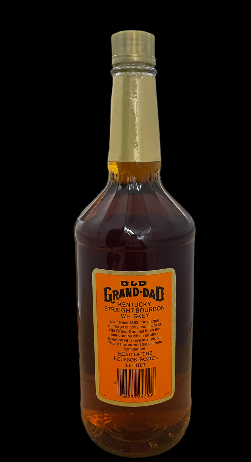 Old Grand Dad 86pf Liter National Distillers 1991