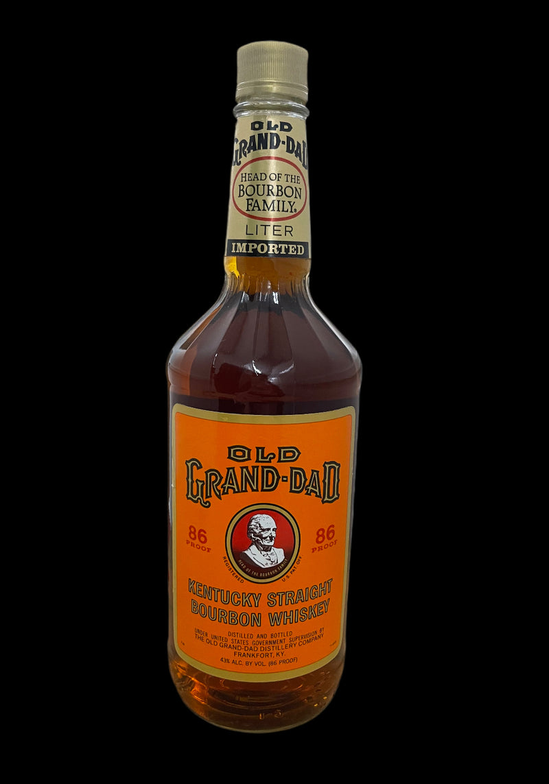 Old Grand Dad 86pf Liter National Distillers 1991