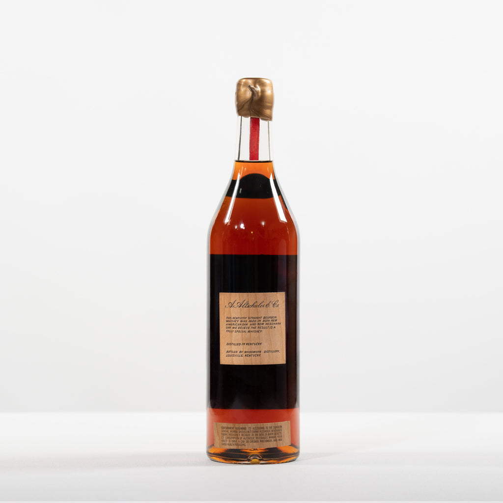 A. Altschuler 17 Year Kentucky Straight Bourbon Aged in American and Mizunara Oak Barrel 111.56 proof 22-Z