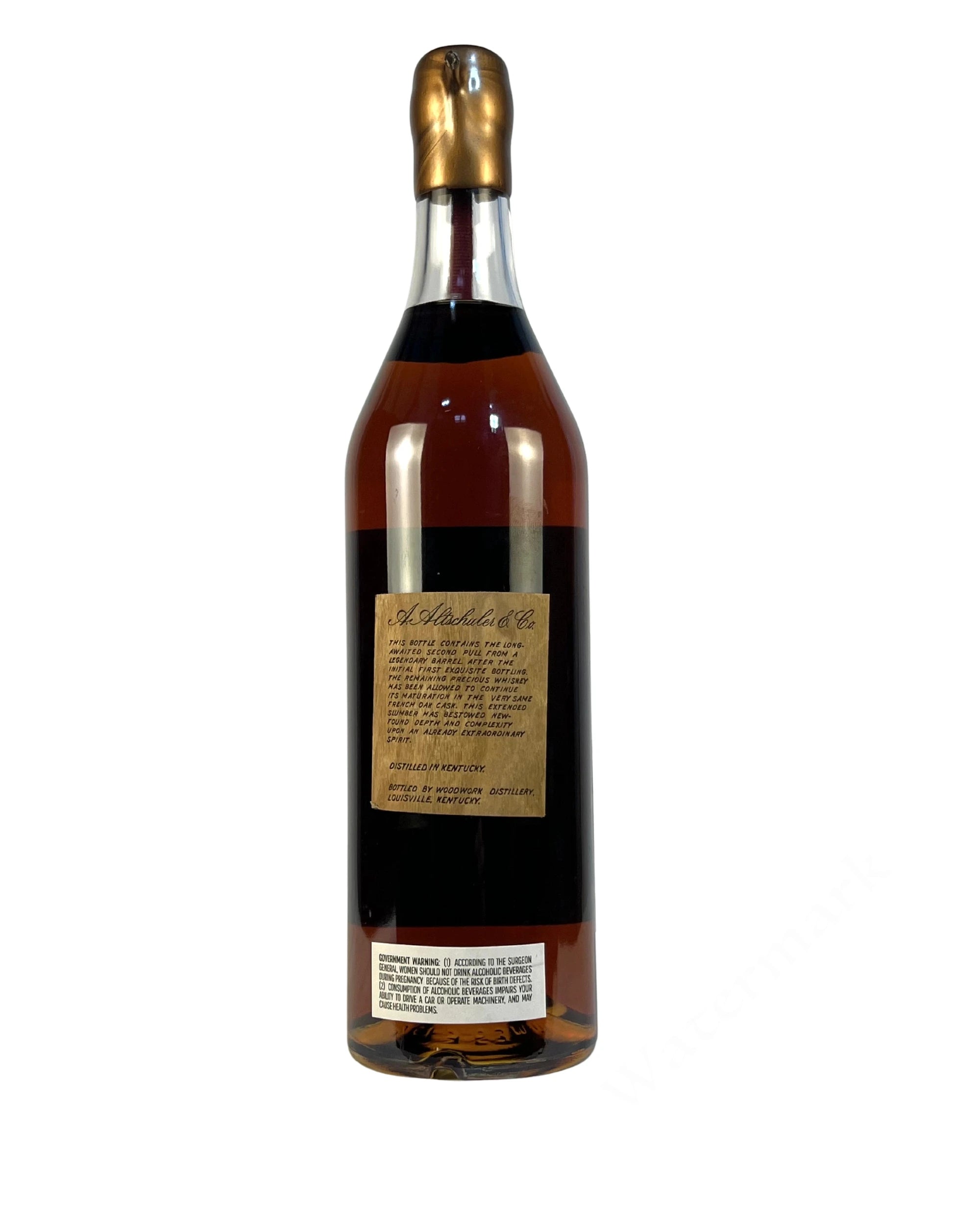 A. Altschuler 18 Yr. Bourbon 22-N