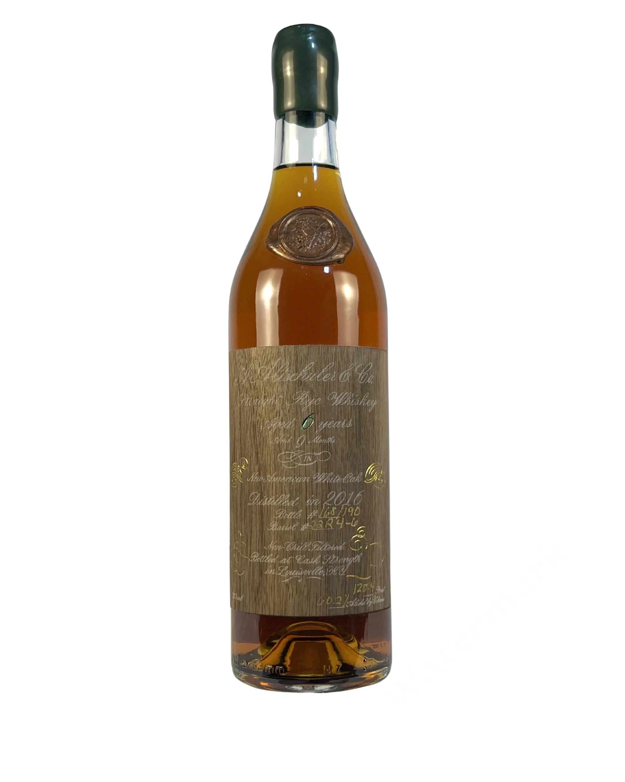 A. Altschuler 6 Yr. Straight Rye Whiskey