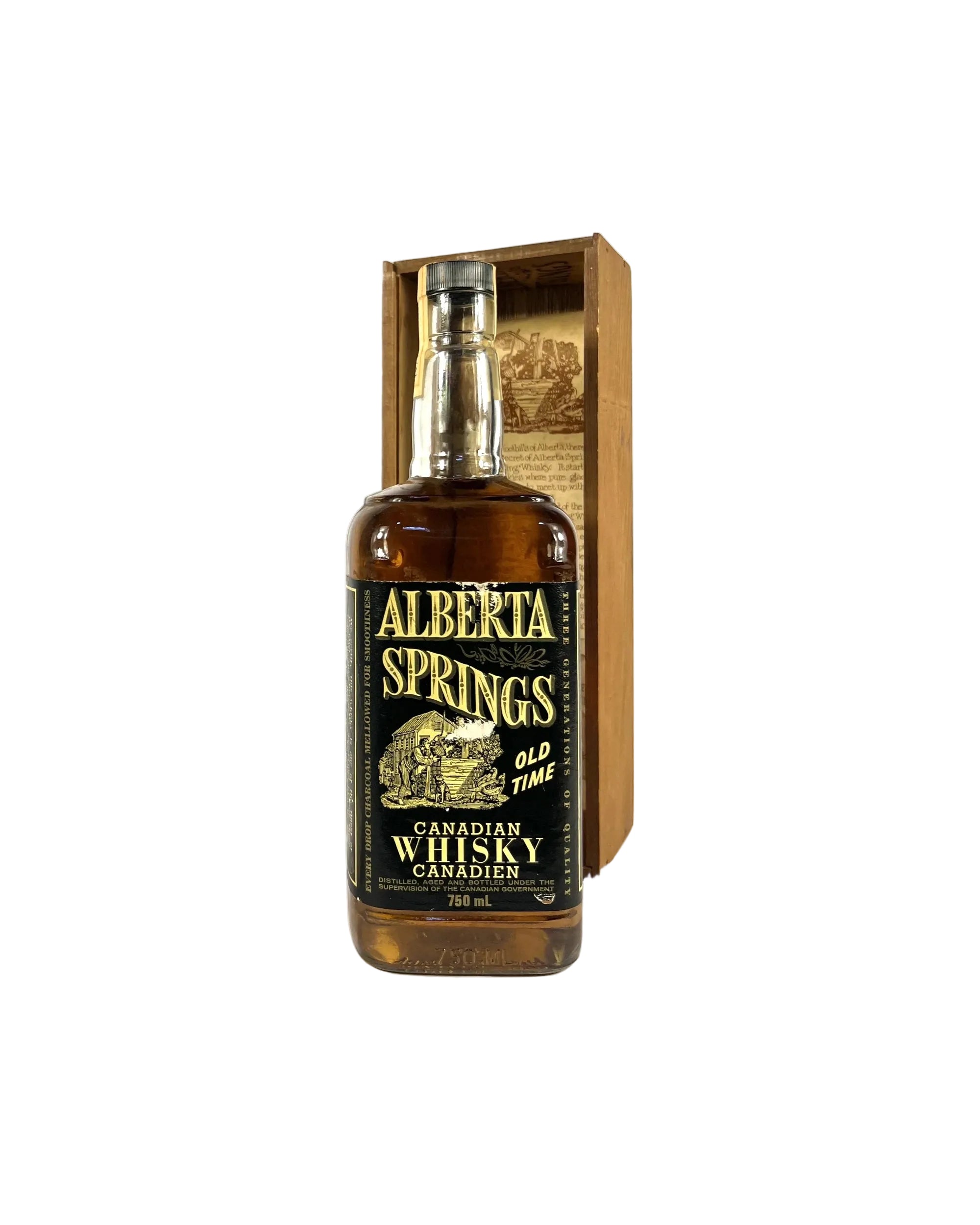 Alberta Springs Old Time Canadian Whisky 1979