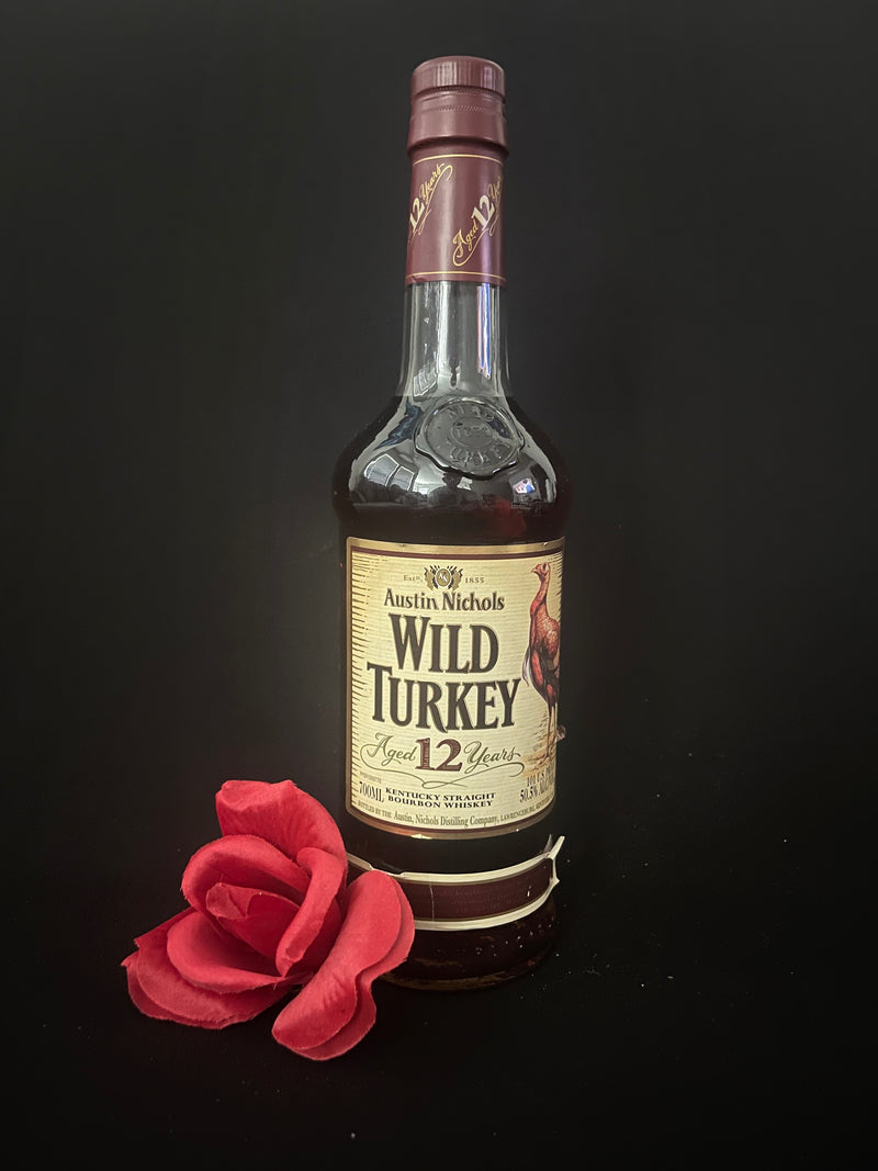 Wild Turkey 12 yr Faux Split [first year] w/tube 700ml 1999