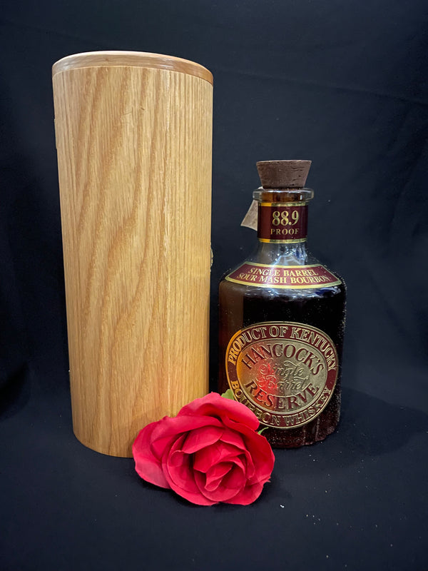 Hancock's Single Barrel Reserve 1990's w/ wooden tube 750ml