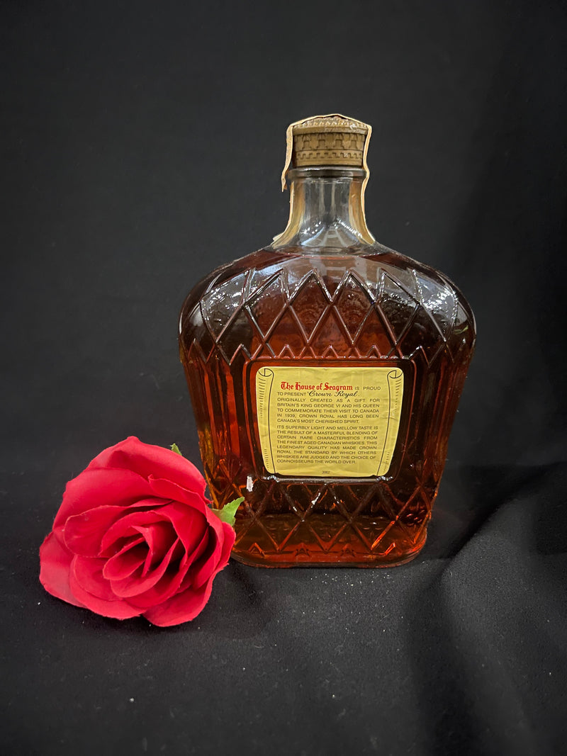 Crown Royal w/ bag 750ml 1979