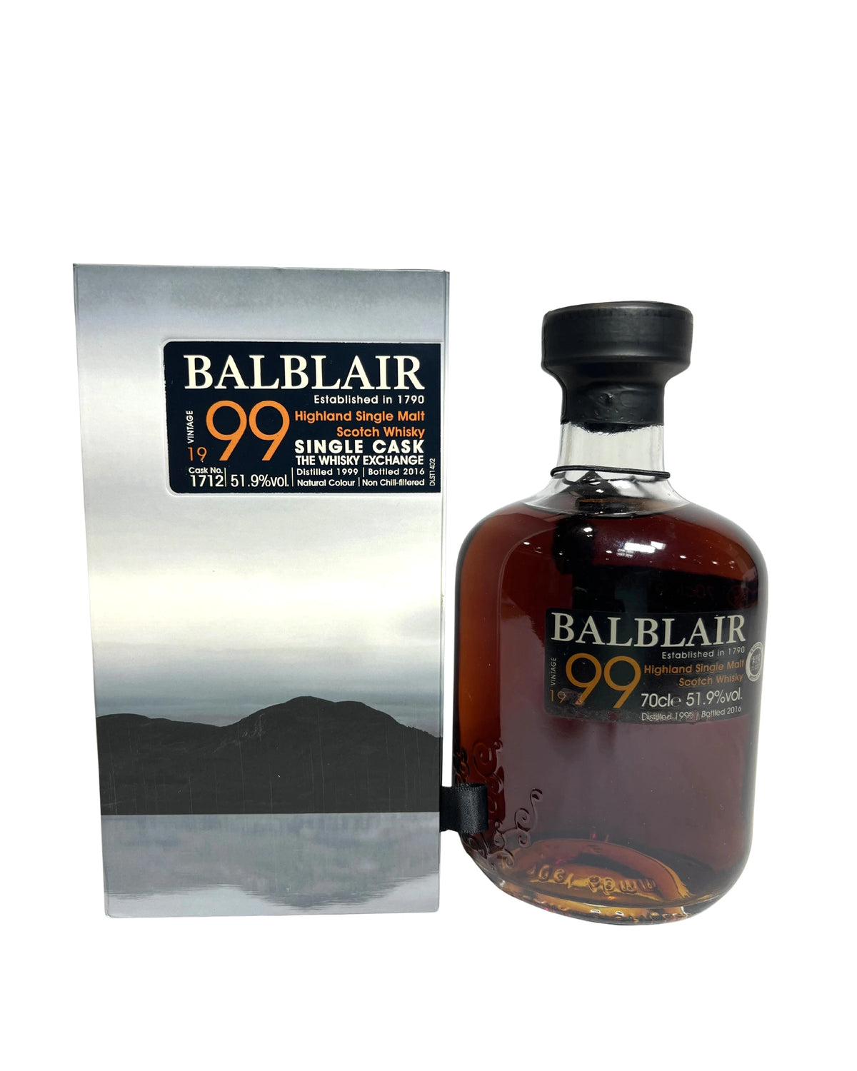 2016 Balblair Vintage '99 Single Cask 16 Year 103.8 Proof 700ml