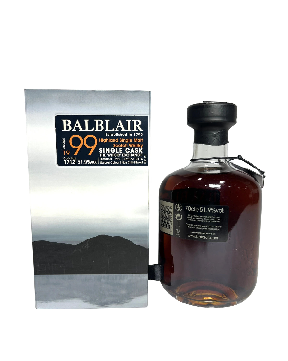 2016 Balblair Vintage '99 Single Cask 16 Year 103.8 Proof 700ml