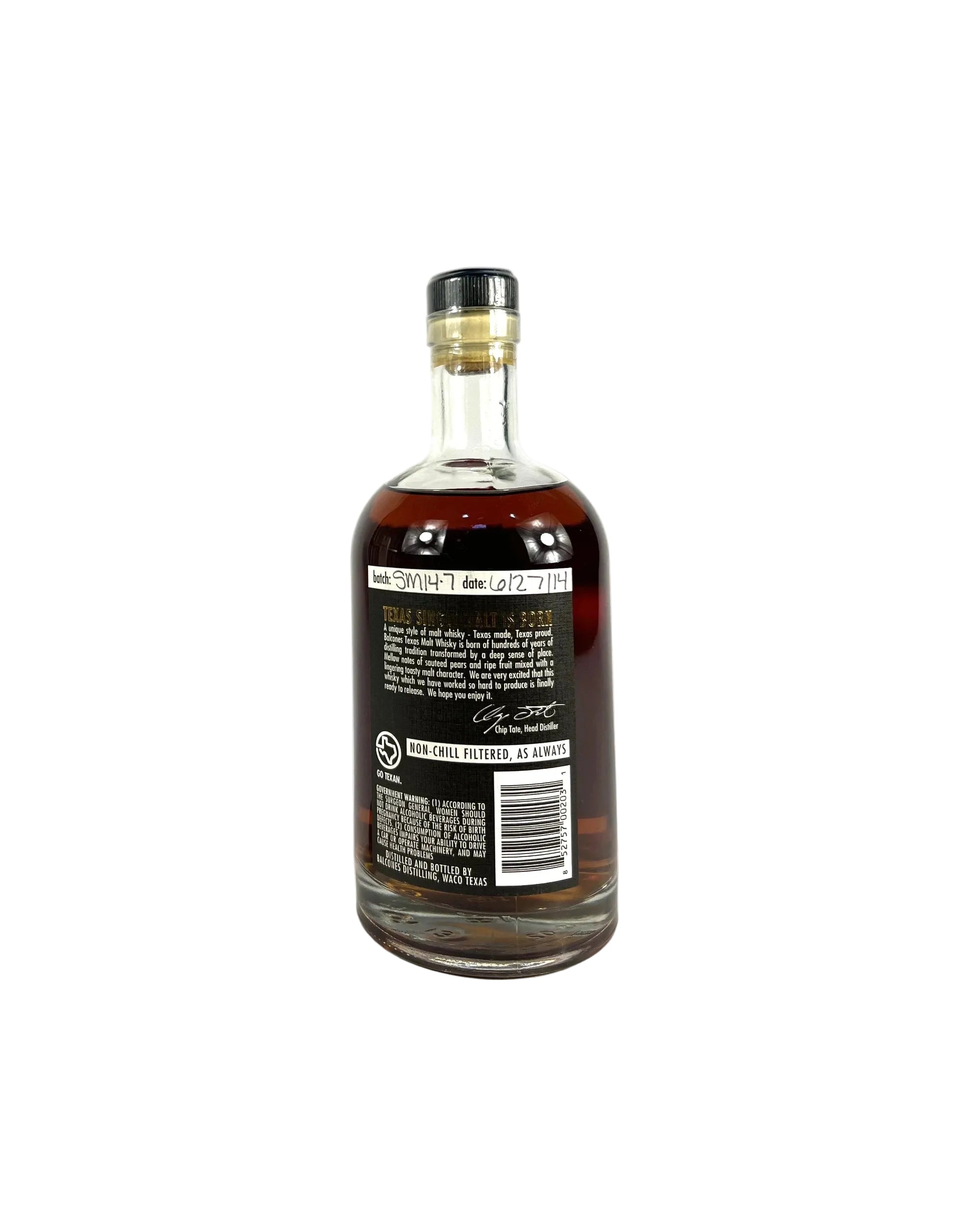 Balcones 1 Texas Single Malt 2013