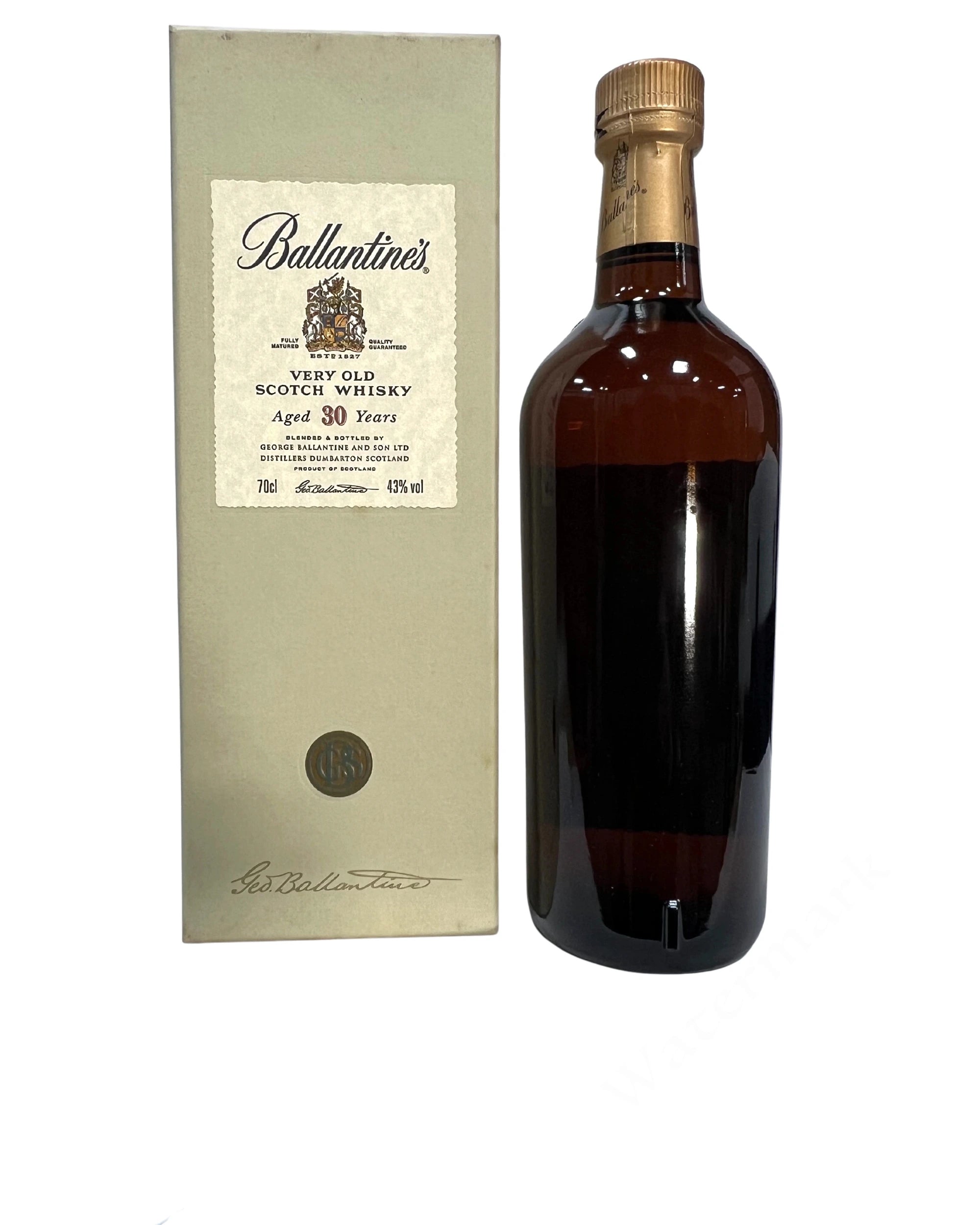 Ballantine's 30-year 1990's with box