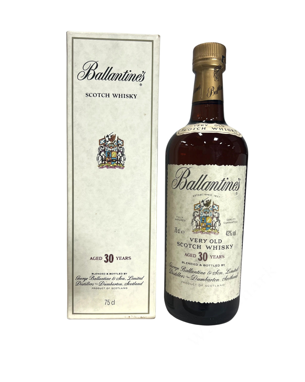 Ballantine's 30-year 1990's with box