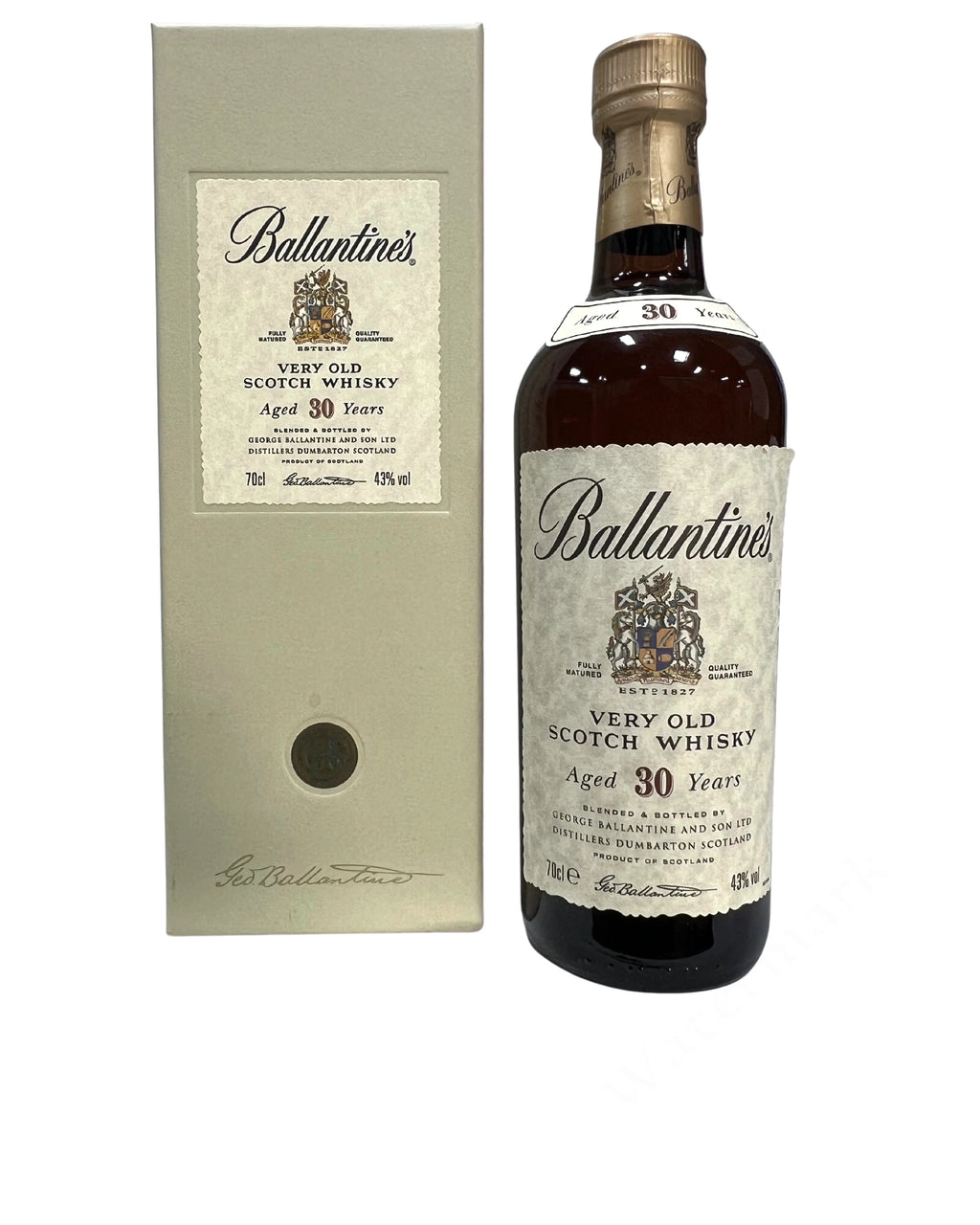 Ballantine's 30-year 1990's with box